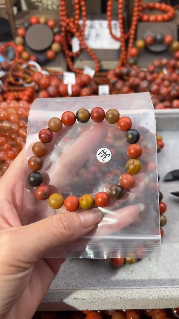 南红玛瑙未镶嵌手串10+