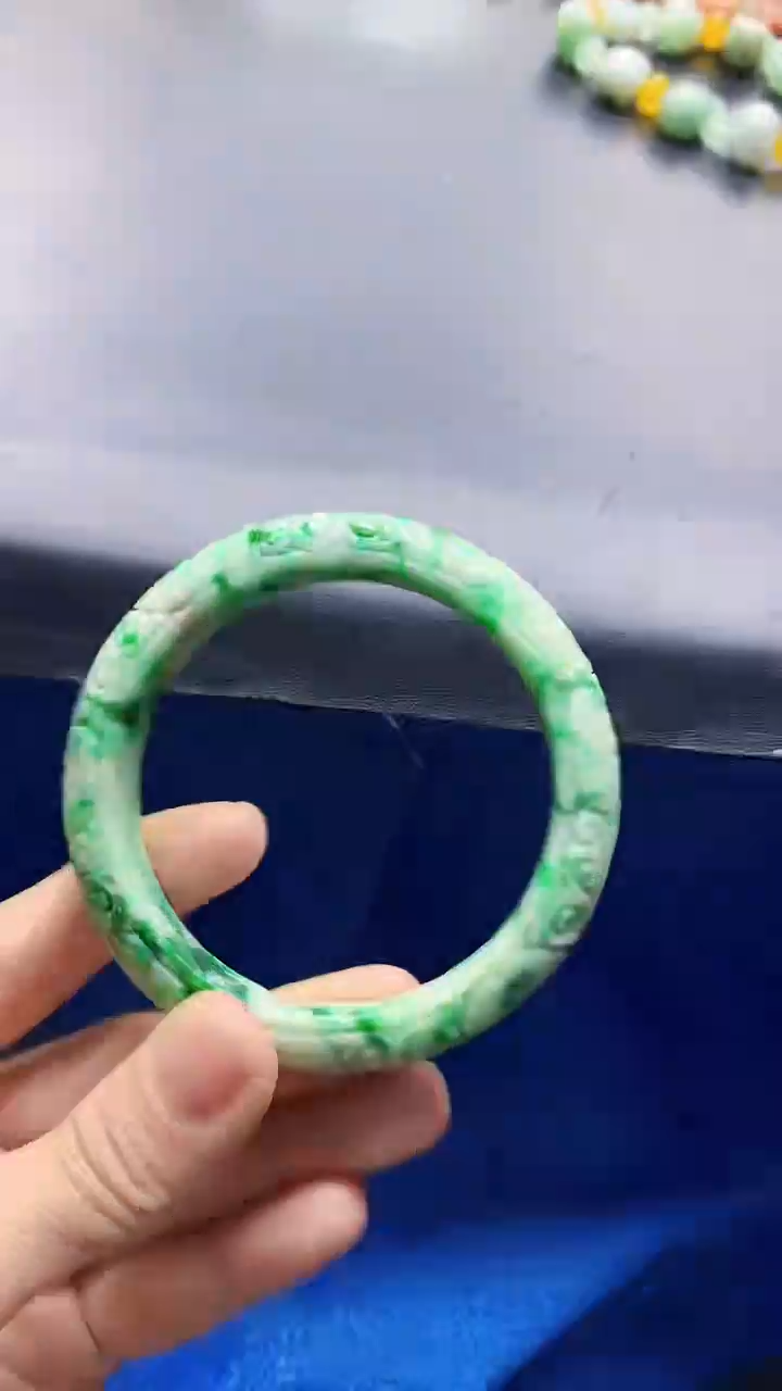 颈饰未镶嵌翡翠天然缅甸a货翡翠56.7