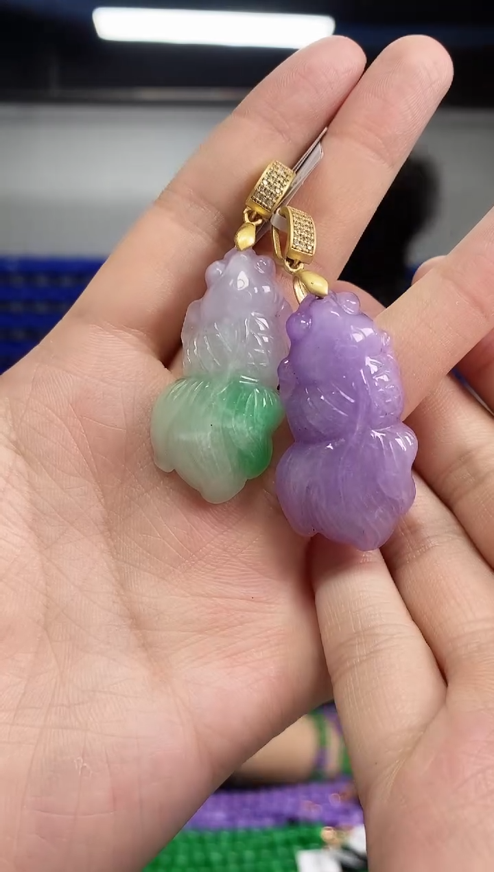 翡翠未镶嵌吊坠(不含链)闪购链接 多样性发其一颜色微差