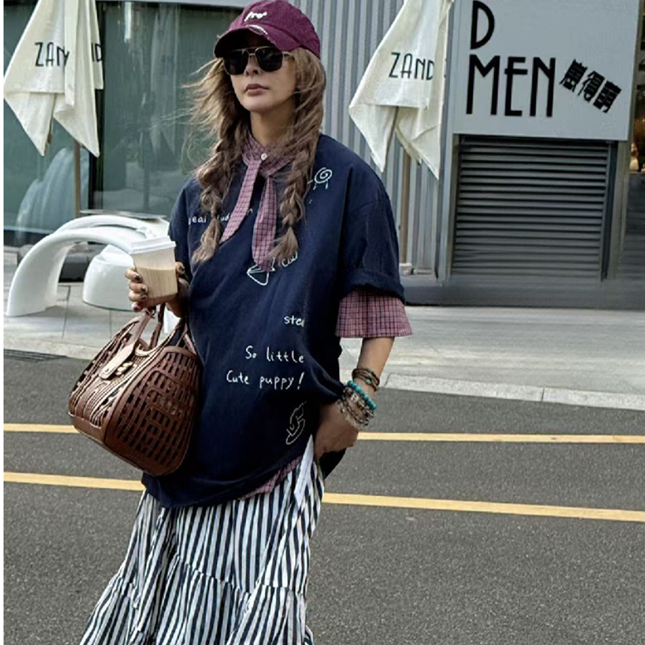 ST设计师品牌 刺绣字母T恤 STEAStudios 小众设计师品牌