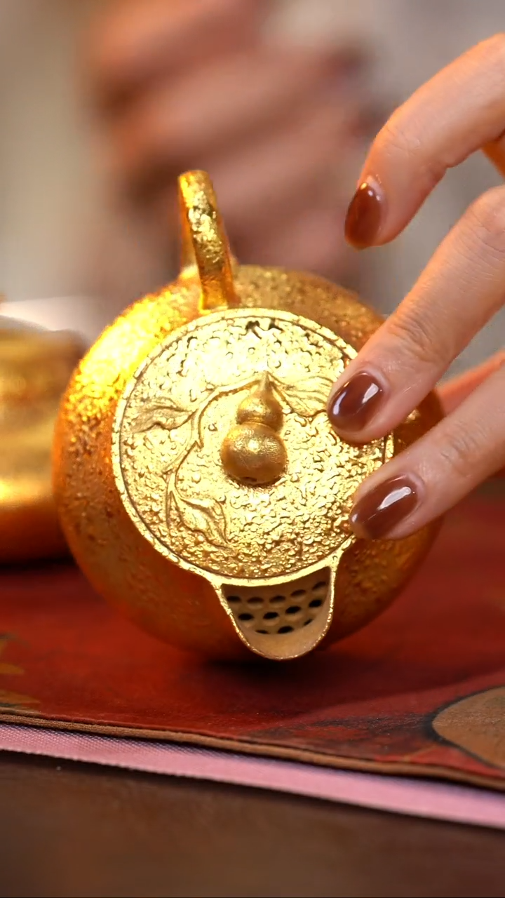 茶杯紫砂【宜景窑系列】金壶
