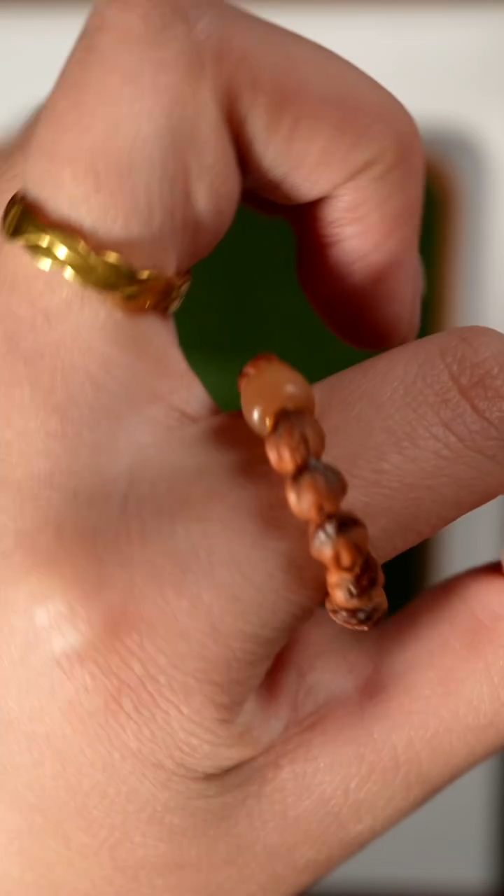 吊坠柏香籽/百香籽愤怒的小鸟戒指