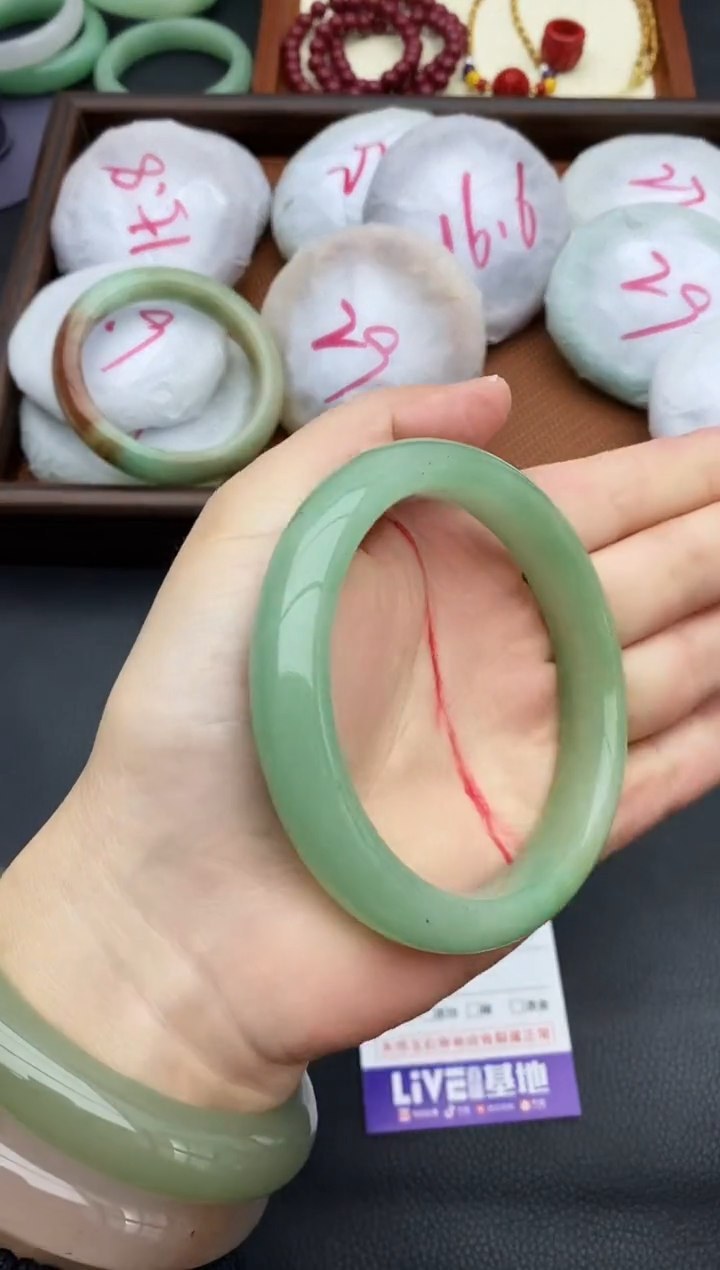 未镶嵌手镯石英质玉55+62/63