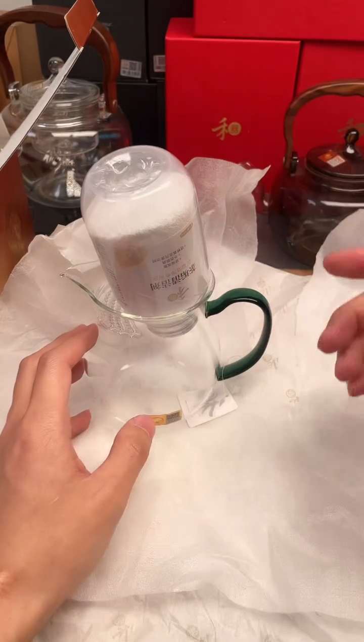 【闪购商品】禾器/晶彩/观禄煮茶器/墨绿加茶垢