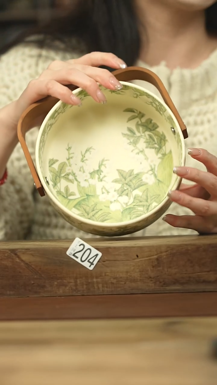 设计师手作！！铃兰提篮~