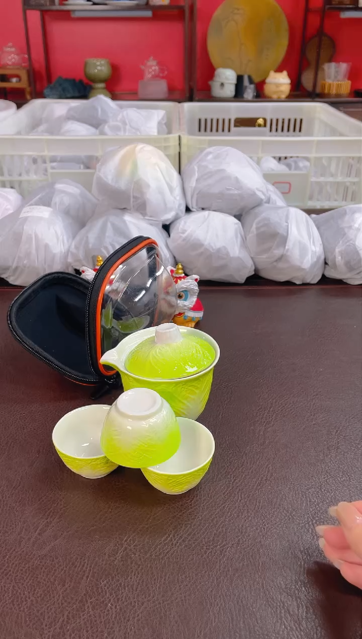 【闪购商品】瓷片【沉鱼茶器】清货底价 库存单一