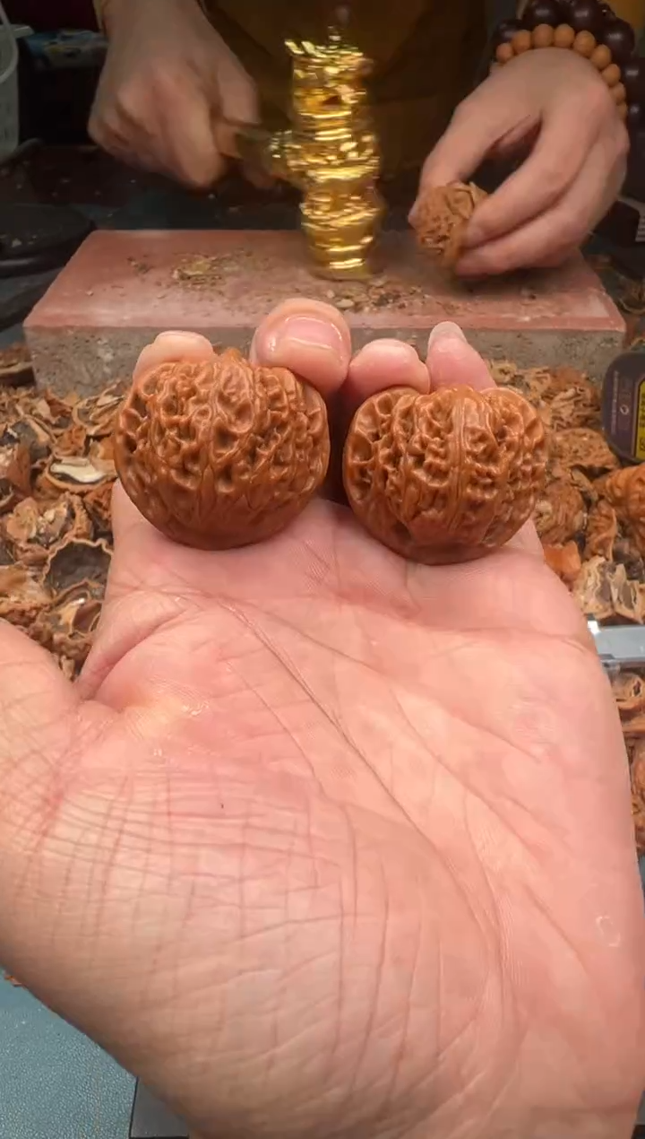 【闪购商品】文玩核桃把件雷龙文玩核桃宫灯37尺寸-26