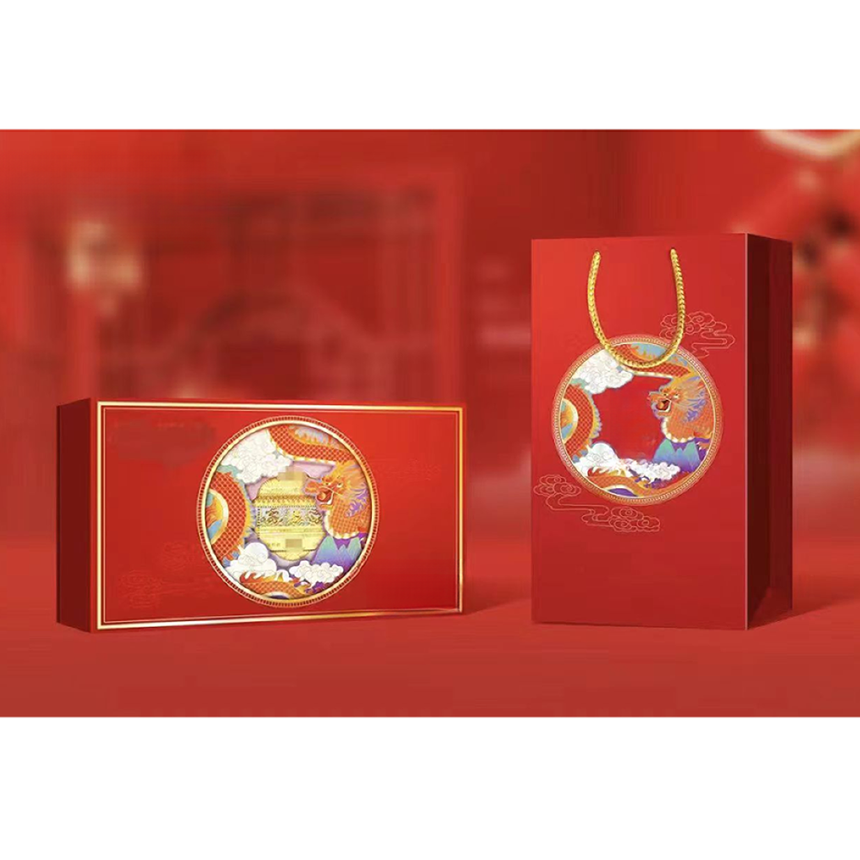 【九龙金壁】 3D立体浮雕摆件 带证书礼盒