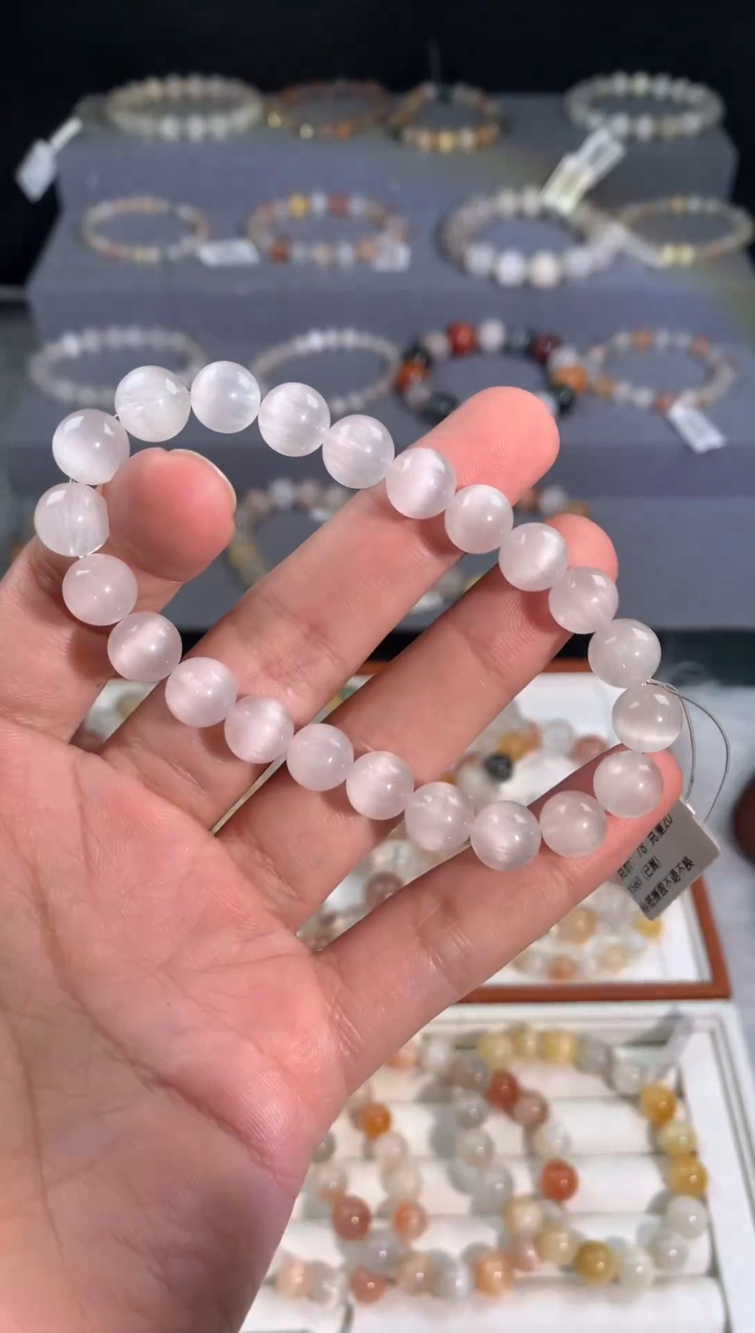 未镶嵌手串水晶32号链接 卡8咪+