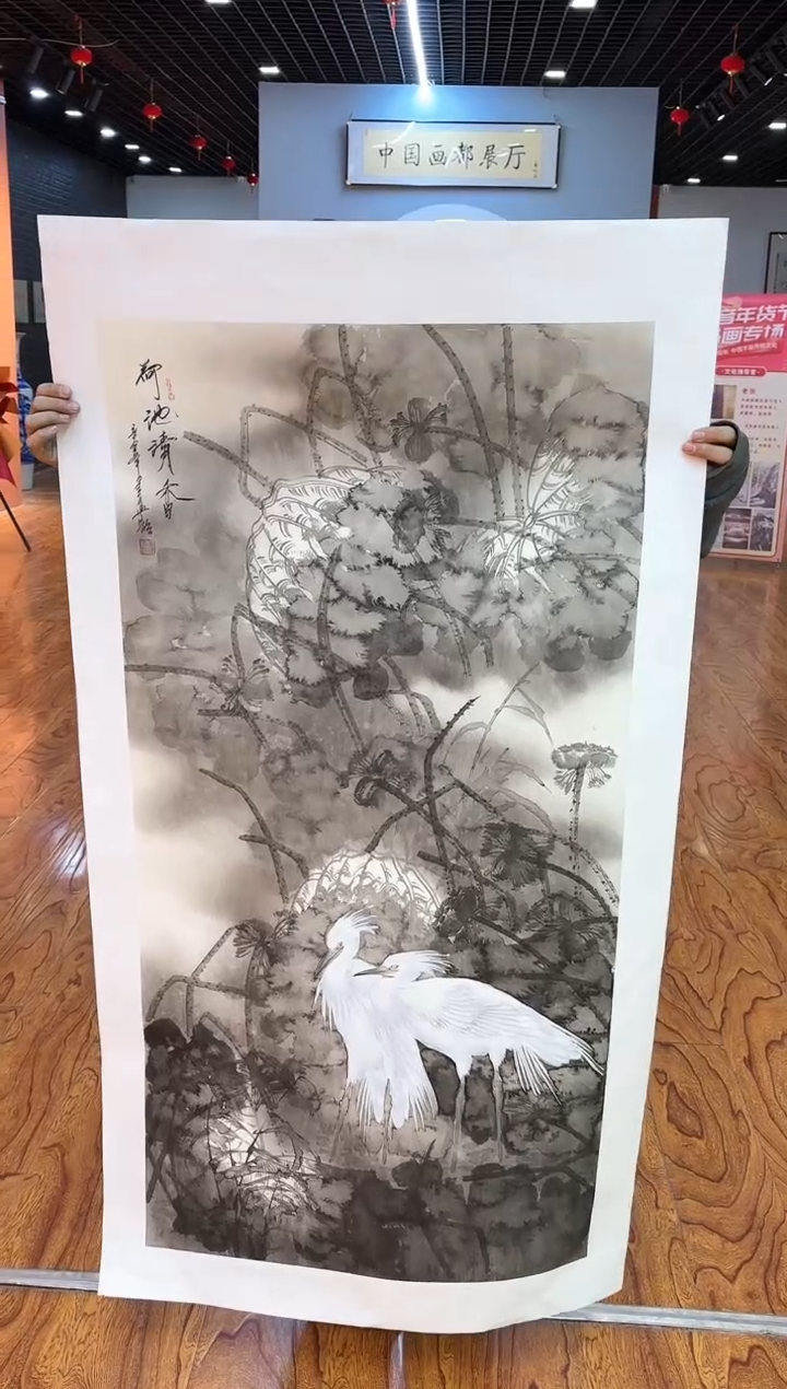 【闪购商品】国画周建真老师绘画作品14-91