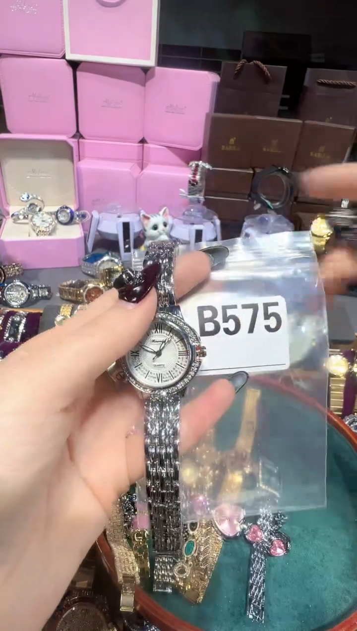 石英机芯不锈钢不锈钢直播定闪专用