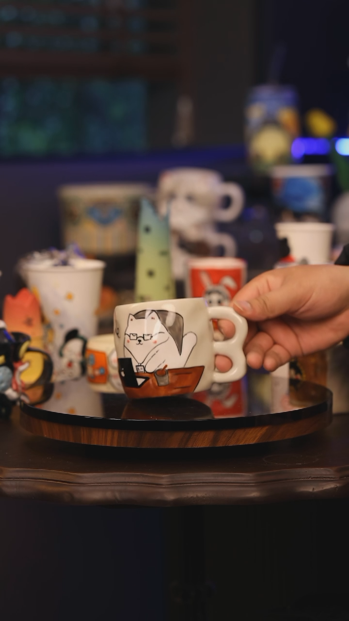 【闪购商品】摆件景德镇釉下彩绘设计师款式陶瓷