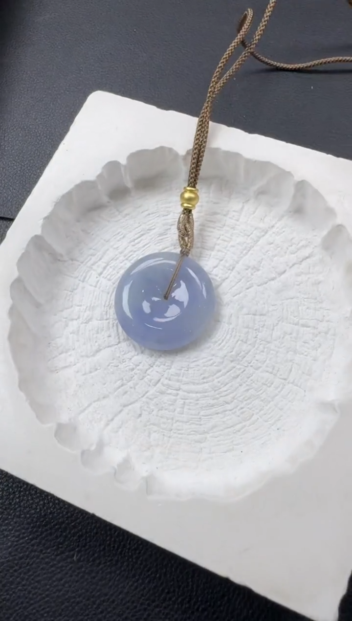 【闪购商品】翡翠颈饰未镶嵌YM972-17平安扣