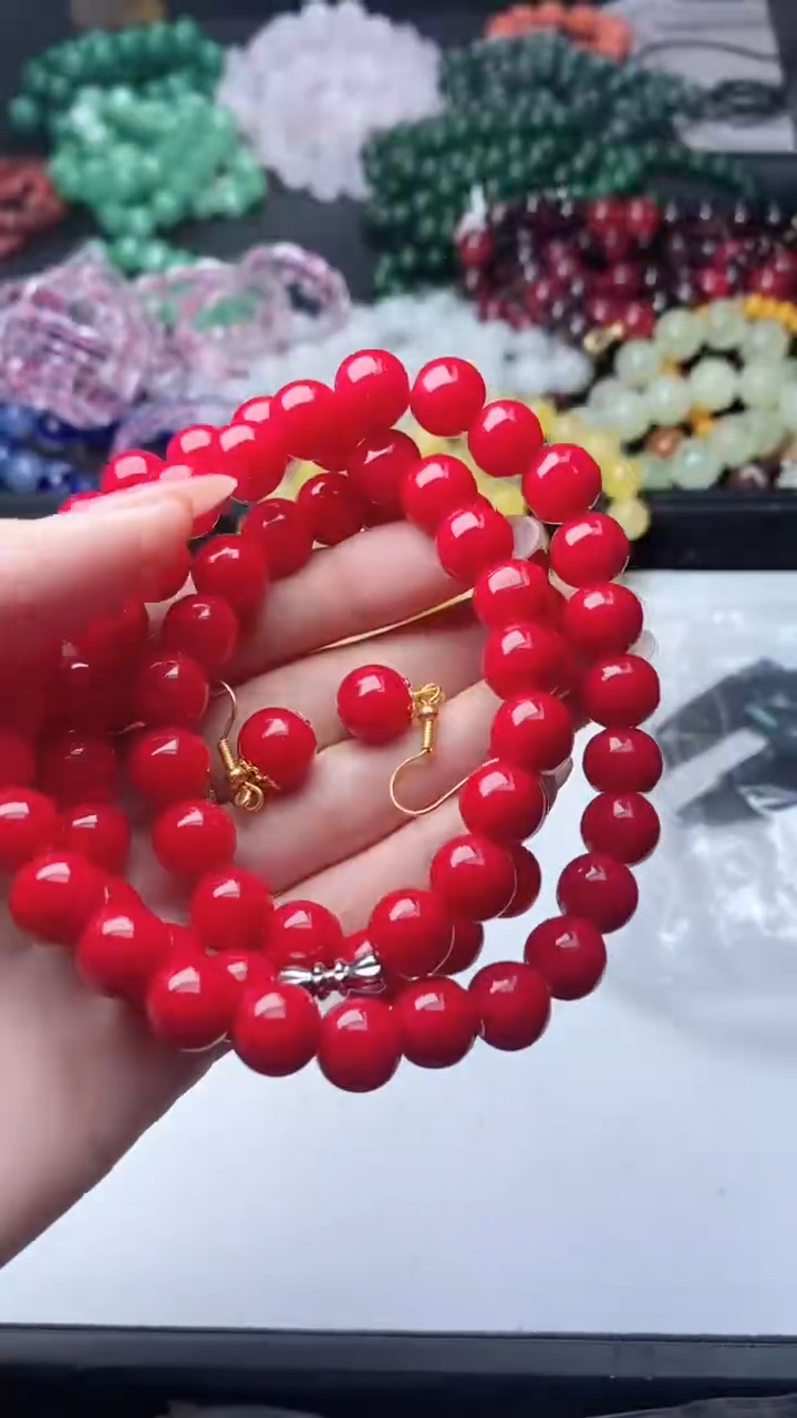 石英质玉未镶嵌颈饰53    