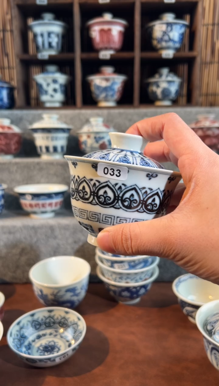 【闪购商品】033天禄言瓷手绘茶具