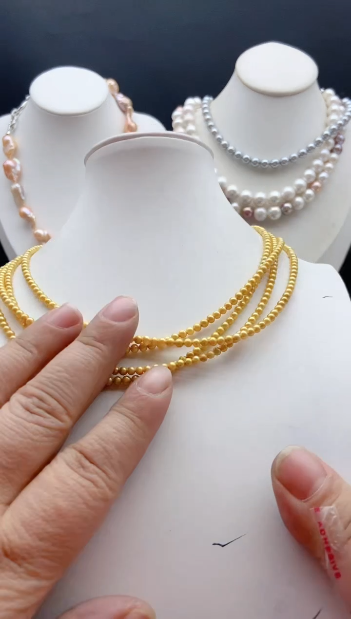 【闪购商品】淡水珍珠颈饰未镶嵌1