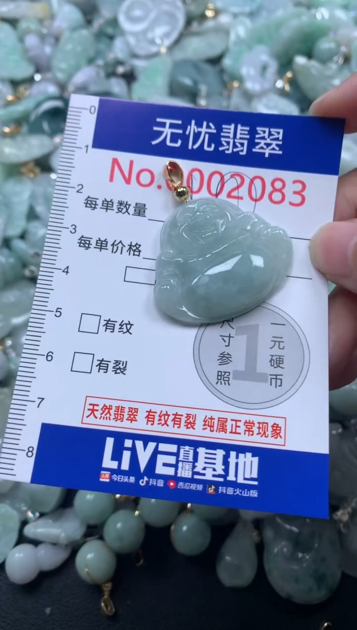 颈饰未镶嵌翡翠2083