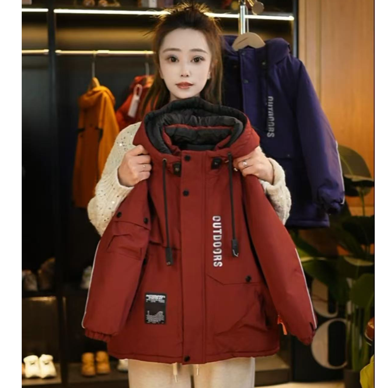 【加绒加厚】男童外套派克服2025新款帅气儿童冬季棉衣冬装棉服