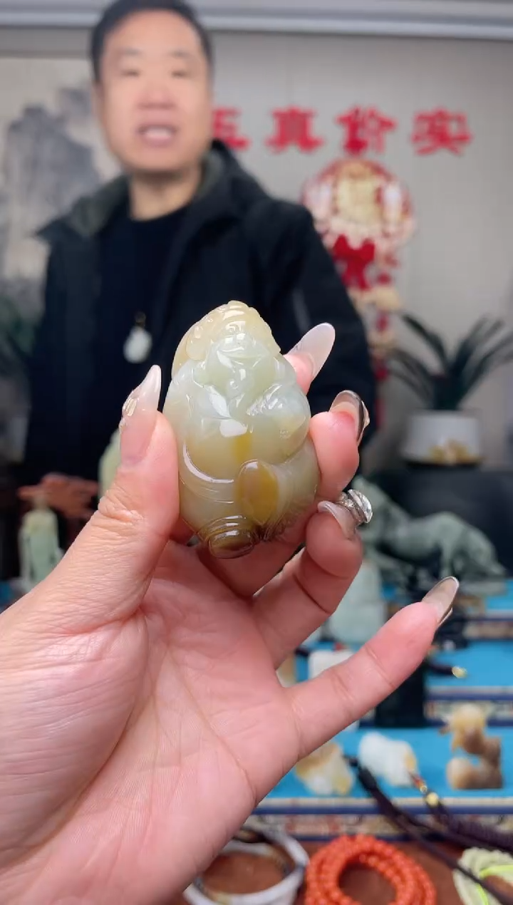 【闪购商品】和田玉挂件未镶嵌1