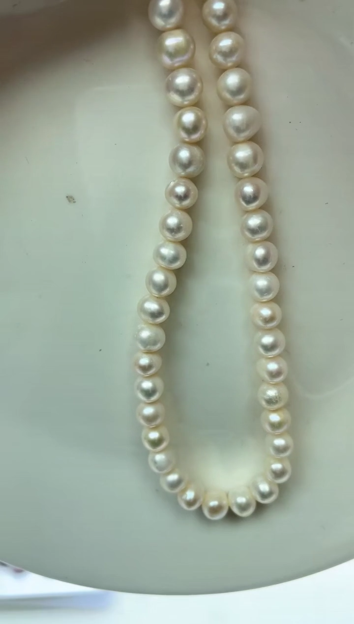 未镶嵌项链淡水珍珠（无）白色系 6-7mm(多样性发一）