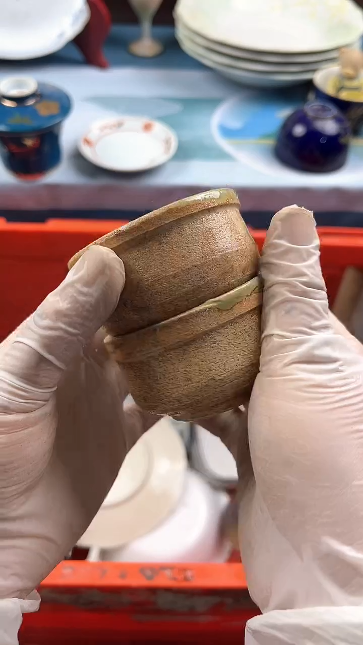 瓷片李英哥瓷器满19.9包邮