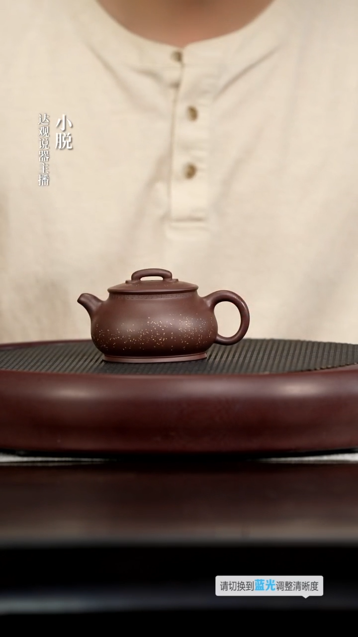 茶壶紫砂DG70畏壶万宁泉儒相紫玉金砂180