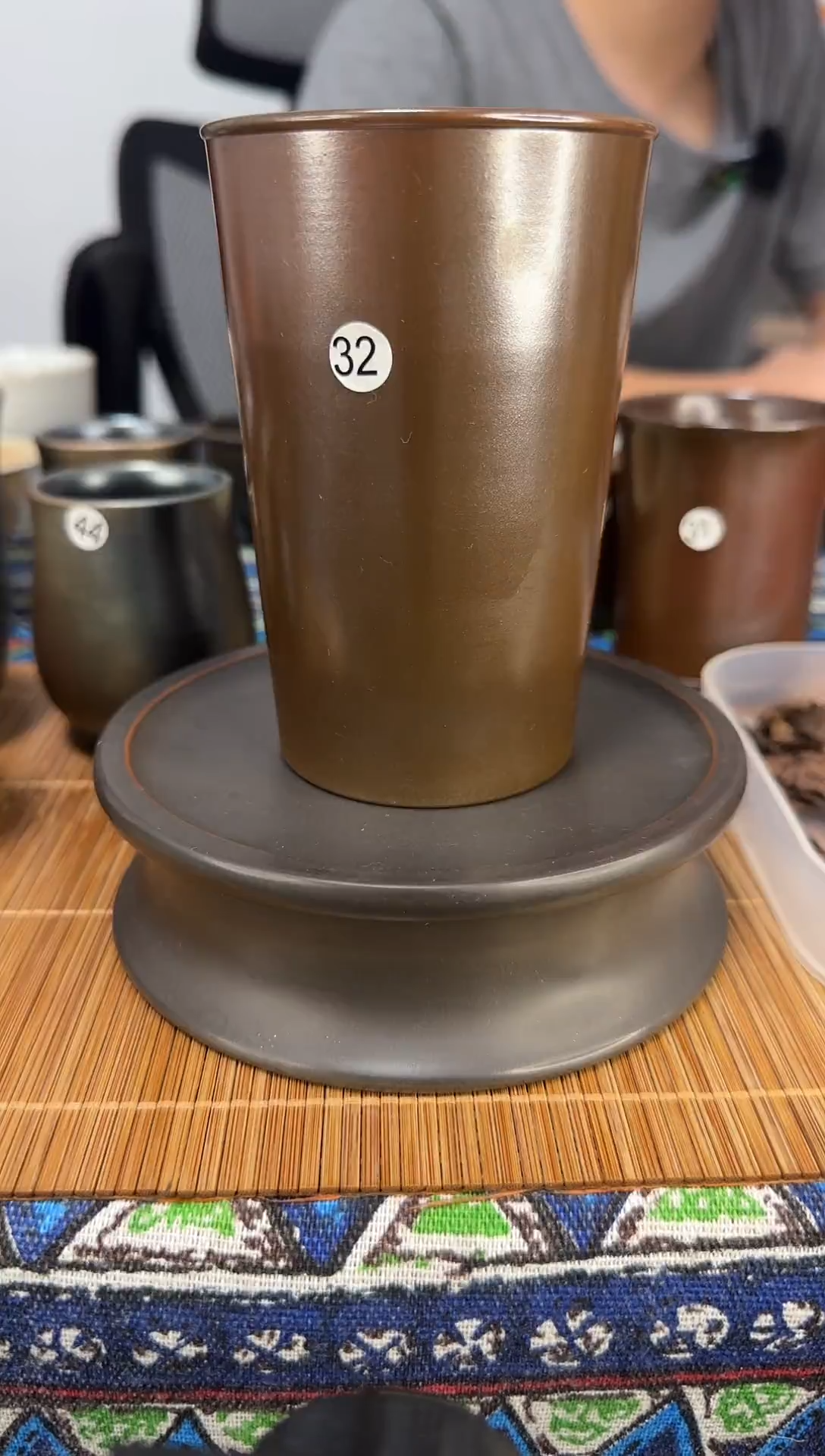 坭兴陶柴烧可乐杯