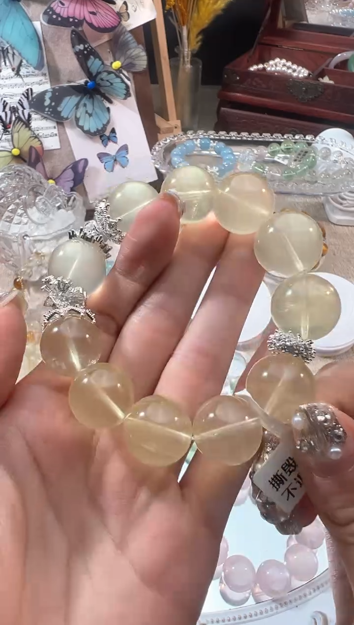 【闪购商品】水晶手链未镶嵌多样性发货发其一颜色微差【拍两单】