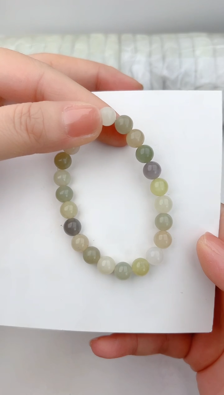 手链未镶嵌和田玉1颜色微差无瑕疵