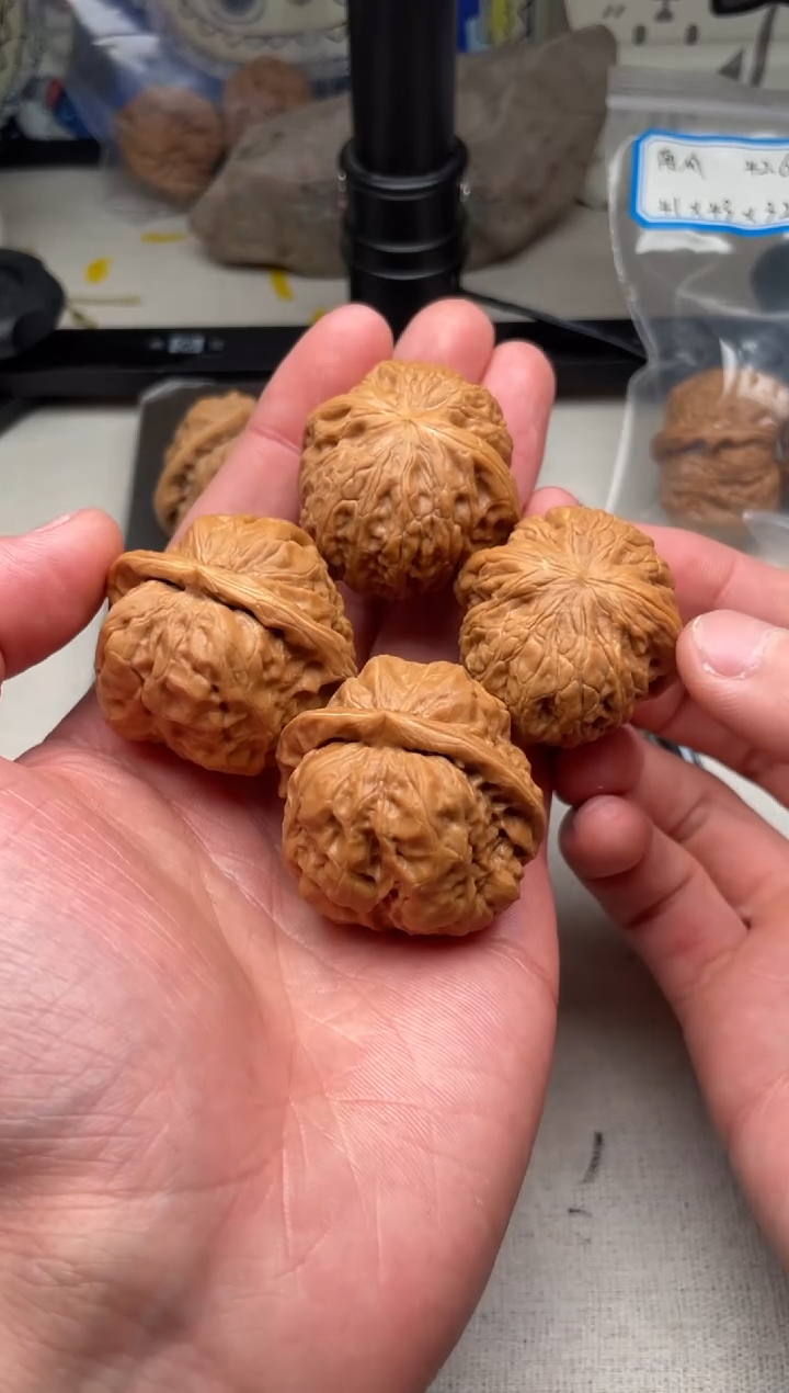 把件文玩核桃环****练蛤蟆和铁锤