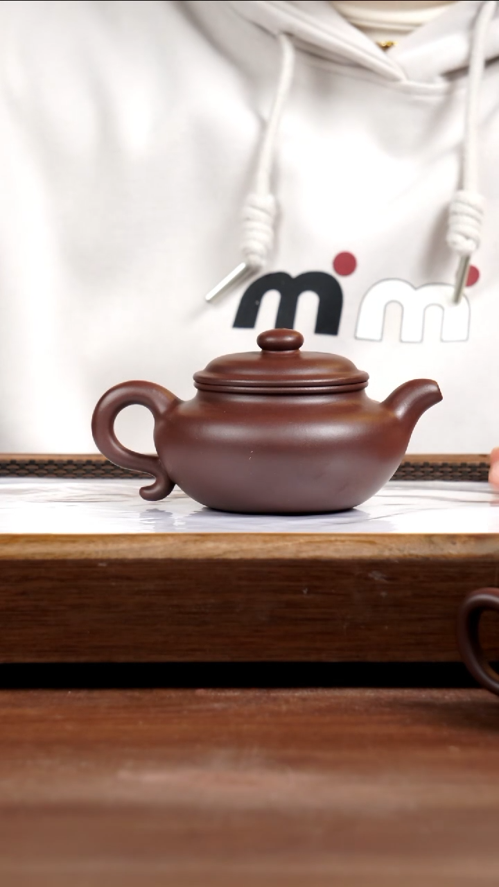 【闪购商品】紫砂茶壶四号井紫泥仿古275CC