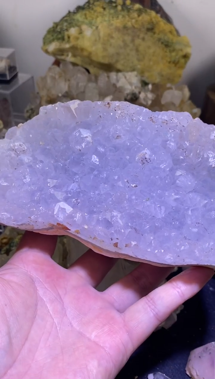 未镶嵌珠宝半成品水晶55号晶花1042g