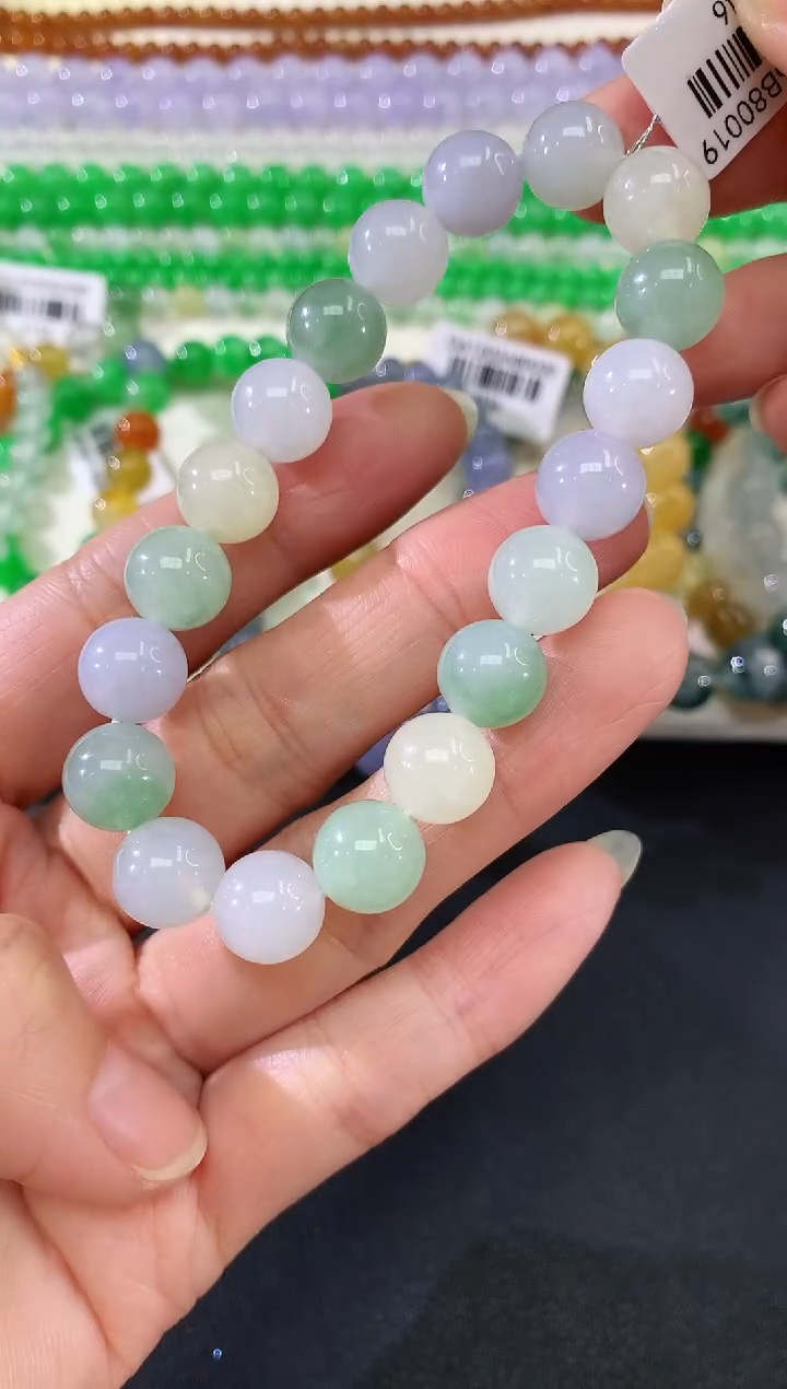 未镶嵌手串翡翠82|多样性发其一