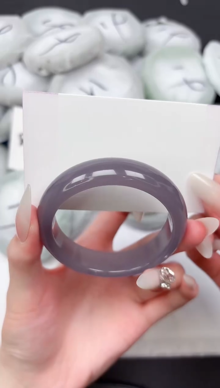 未镶嵌手镯石英质玉345-55.2