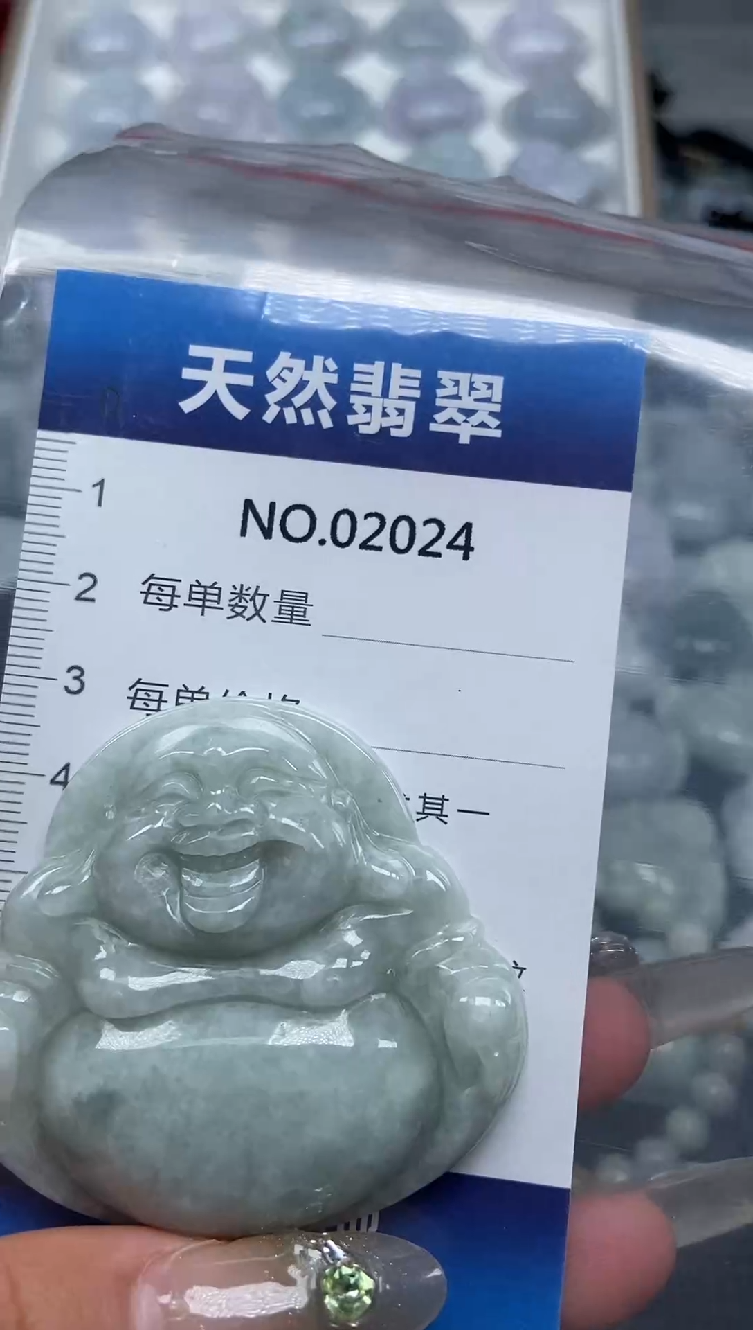 翡翠未镶嵌颈饰纯天然A货翡翠2024