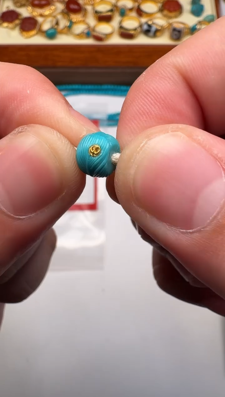 未镶嵌绿松石挂件梦**～配饰配饰