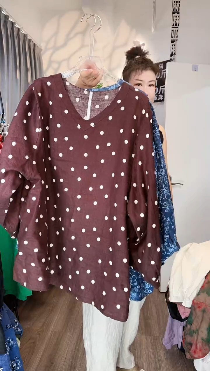 亚麻大码女装系列。
