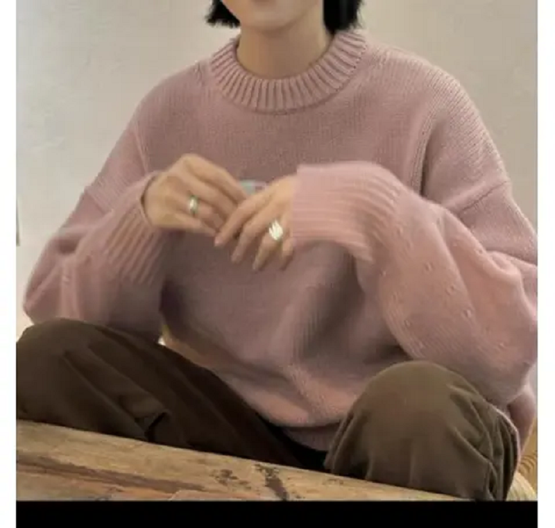 【她的美丽和她衣服的华美相互映衬】-宽松气质女装-451