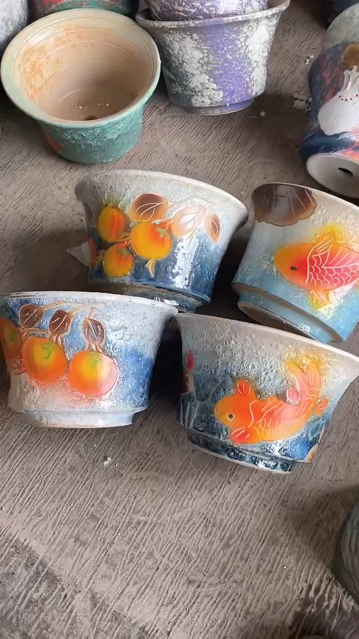 【闪购商品】摆件16-296口17高11  四个