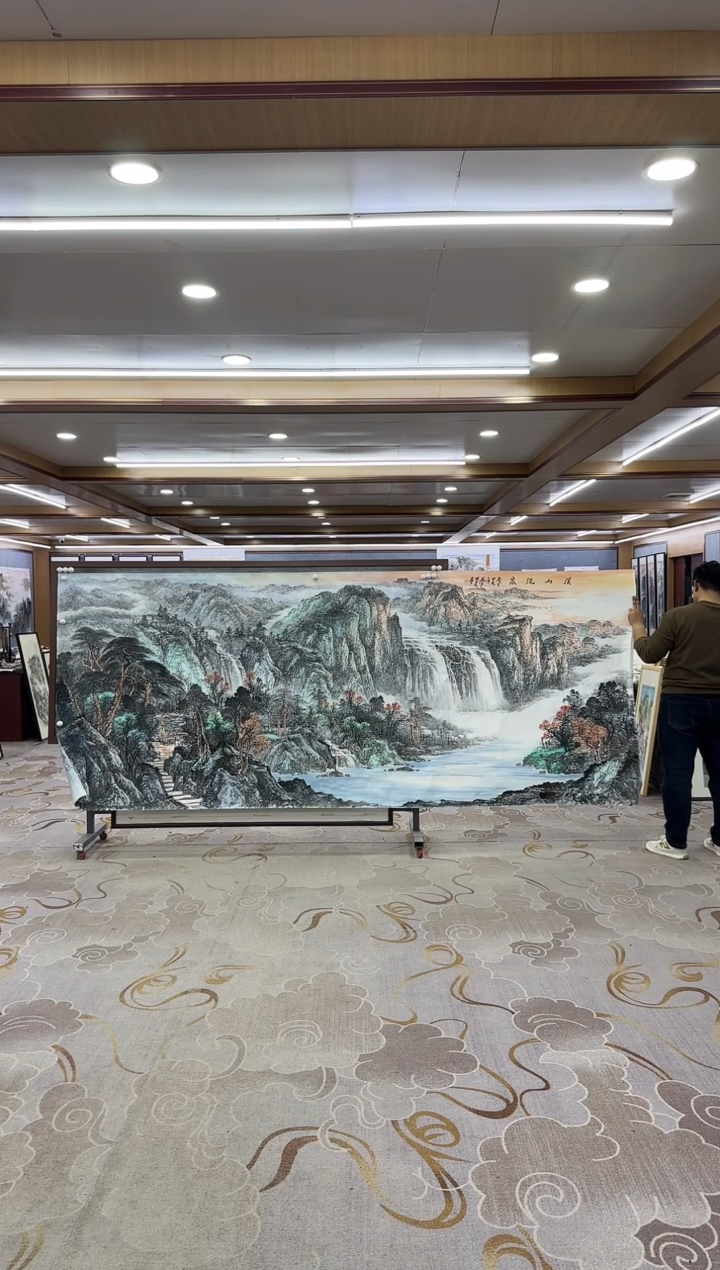 【闪购商品】绘画xc邵明义-大丈二-国画