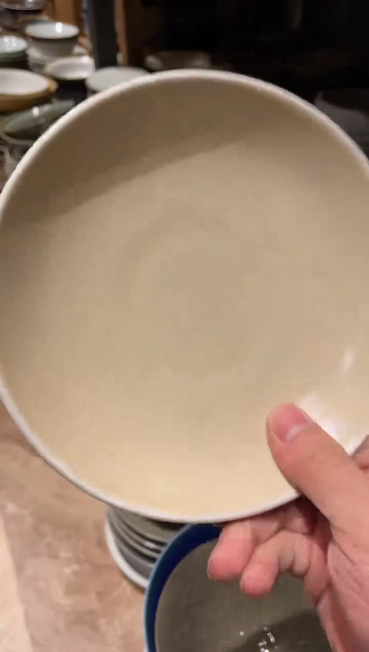 【闪购商品】瓷片287微瑕酷金7寸新款盘1只