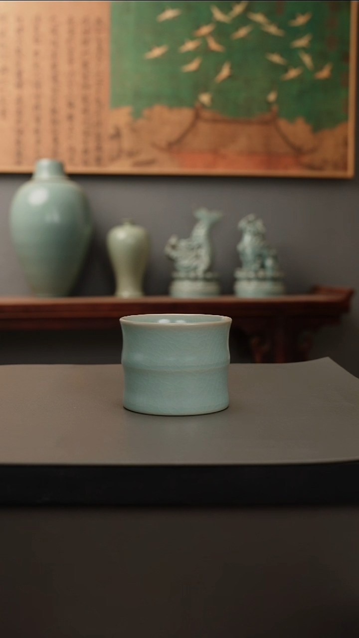 杯原产地原矿   竹节杯  