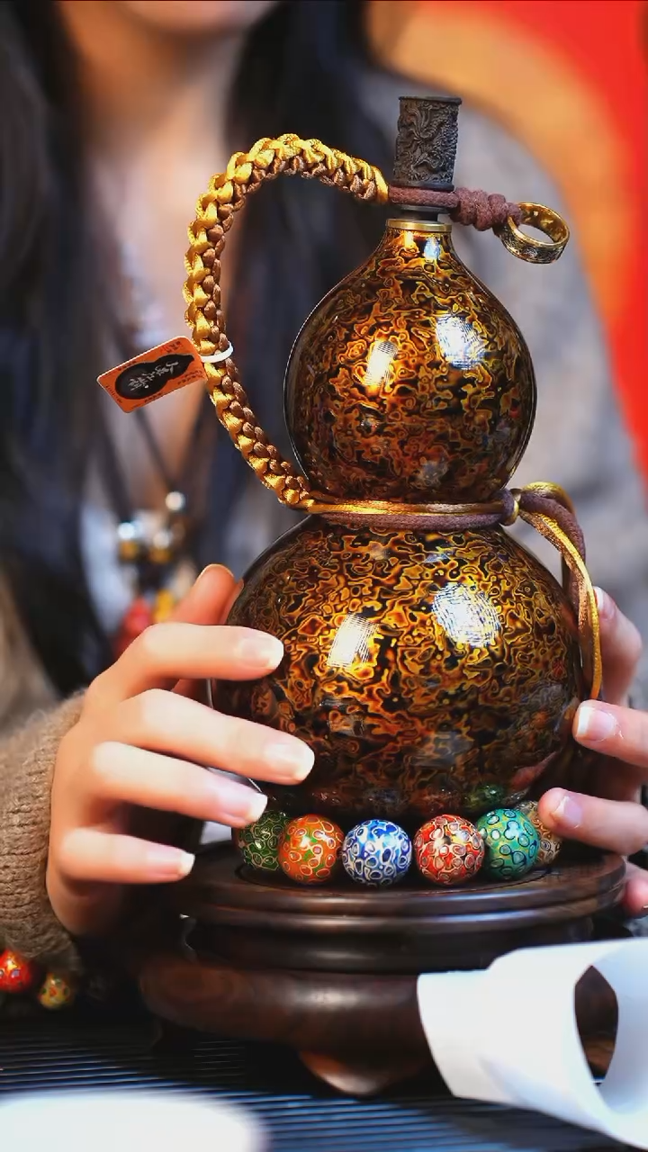 【闪购商品】JL090小师妹臻选漆艺酒葫芦