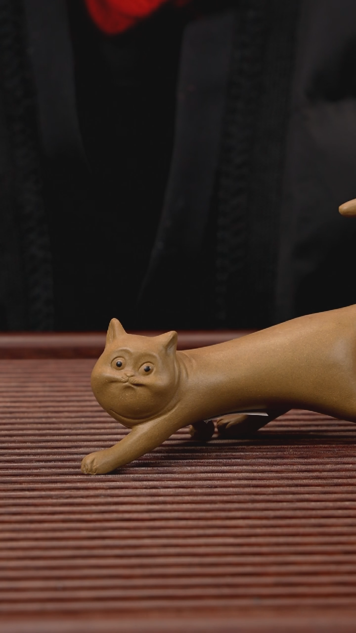 【闪购商品】紫砂茶宠紫砂小猫