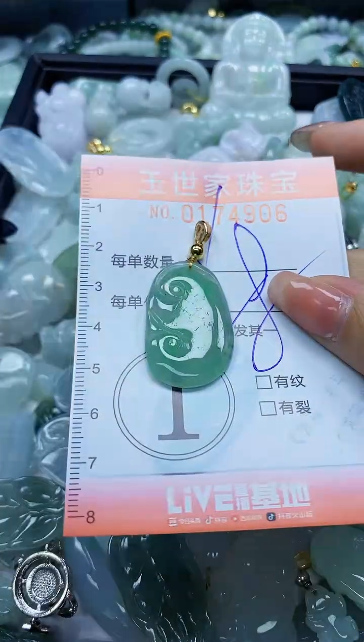 【闪购商品】翡翠颈饰未镶嵌闪购0174906