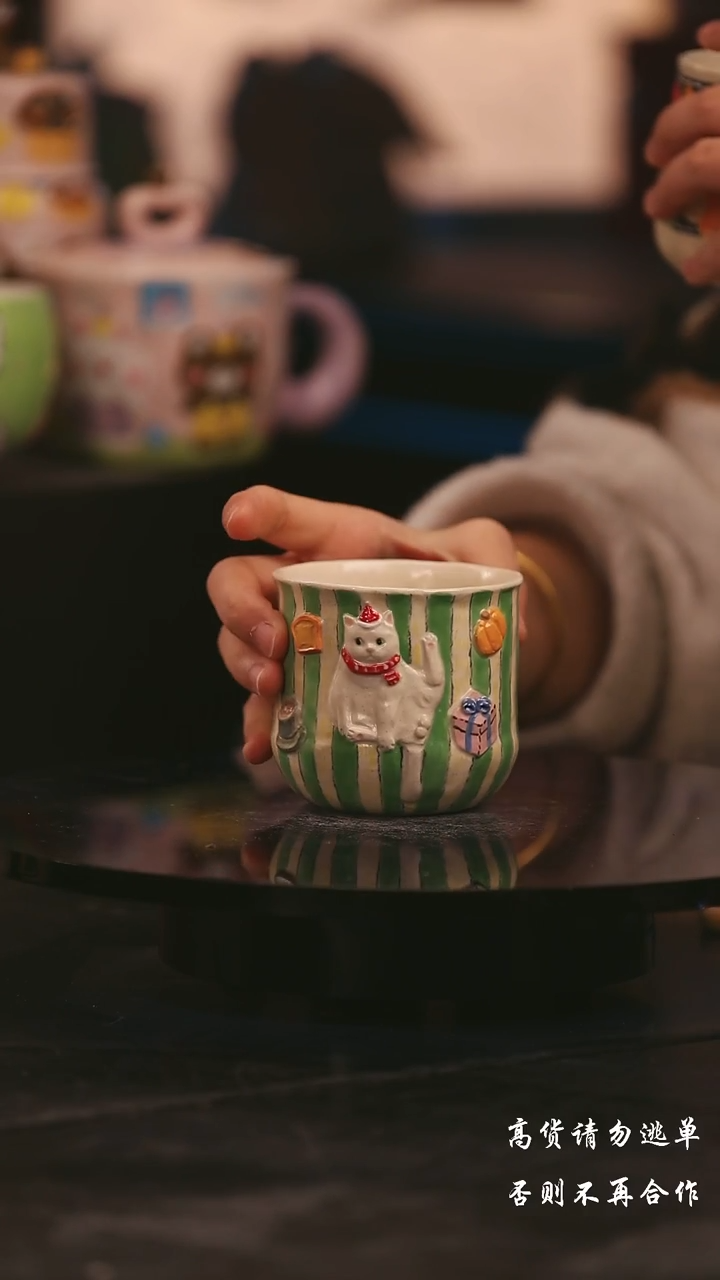 陶瓷景德镇可爱设计师款陶瓷 