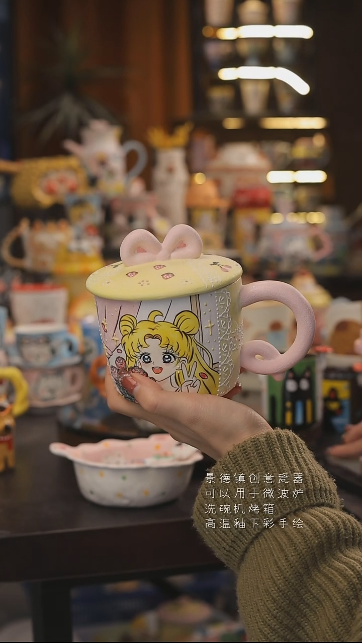 景德镇釉下彩绘设计师款式陶瓷