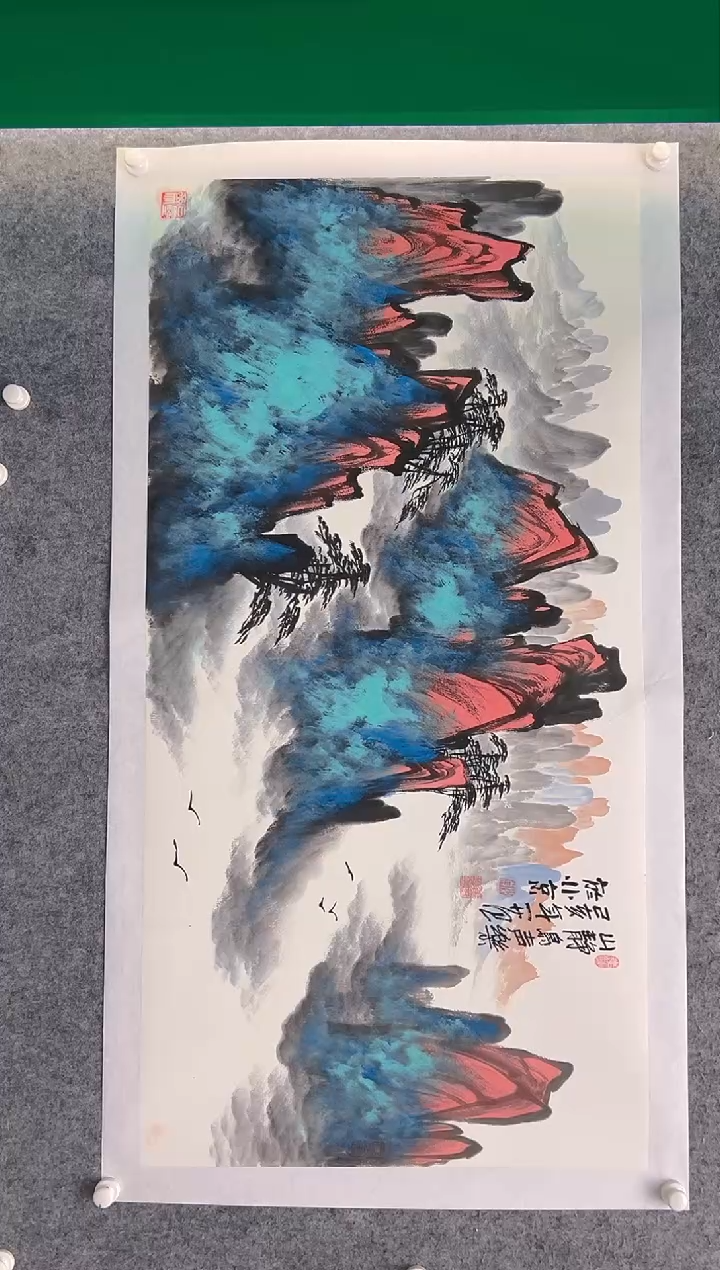 【闪购商品】绘画姜国华-8平尺-国画作品