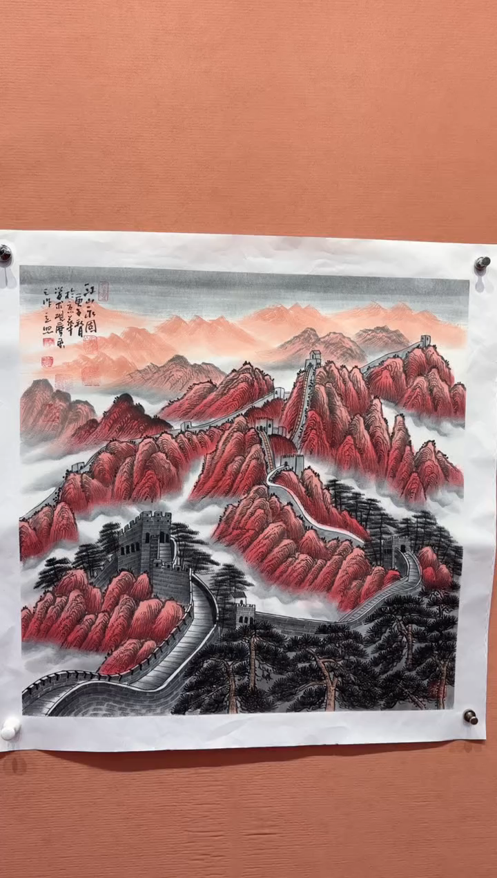 国画师立照老师国画作品