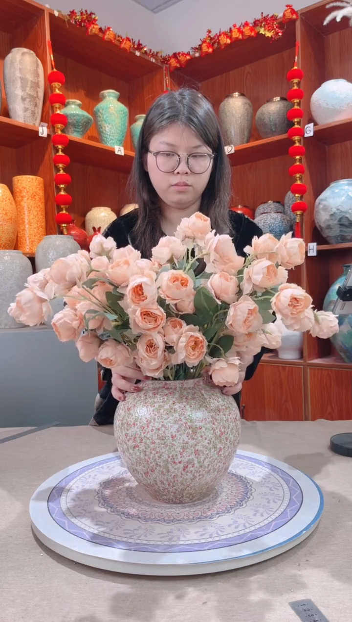 【闪购商品】瓶绿野仙踪 小号 陶瓷花瓶无花